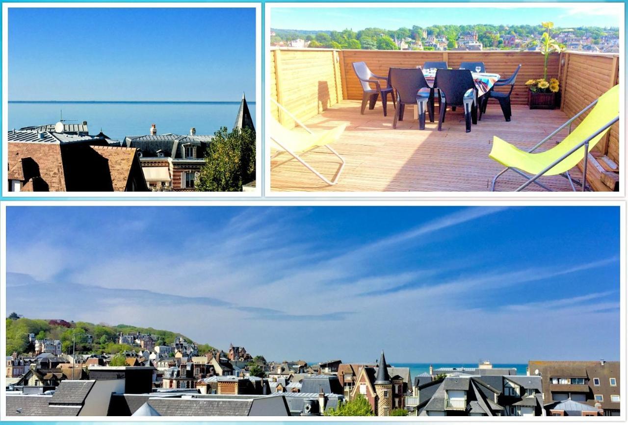 Vue Mer Panoramique Incroyable - Lesparisnormands - Centre Et Plage A 50M 滨海维莱 外观 照片